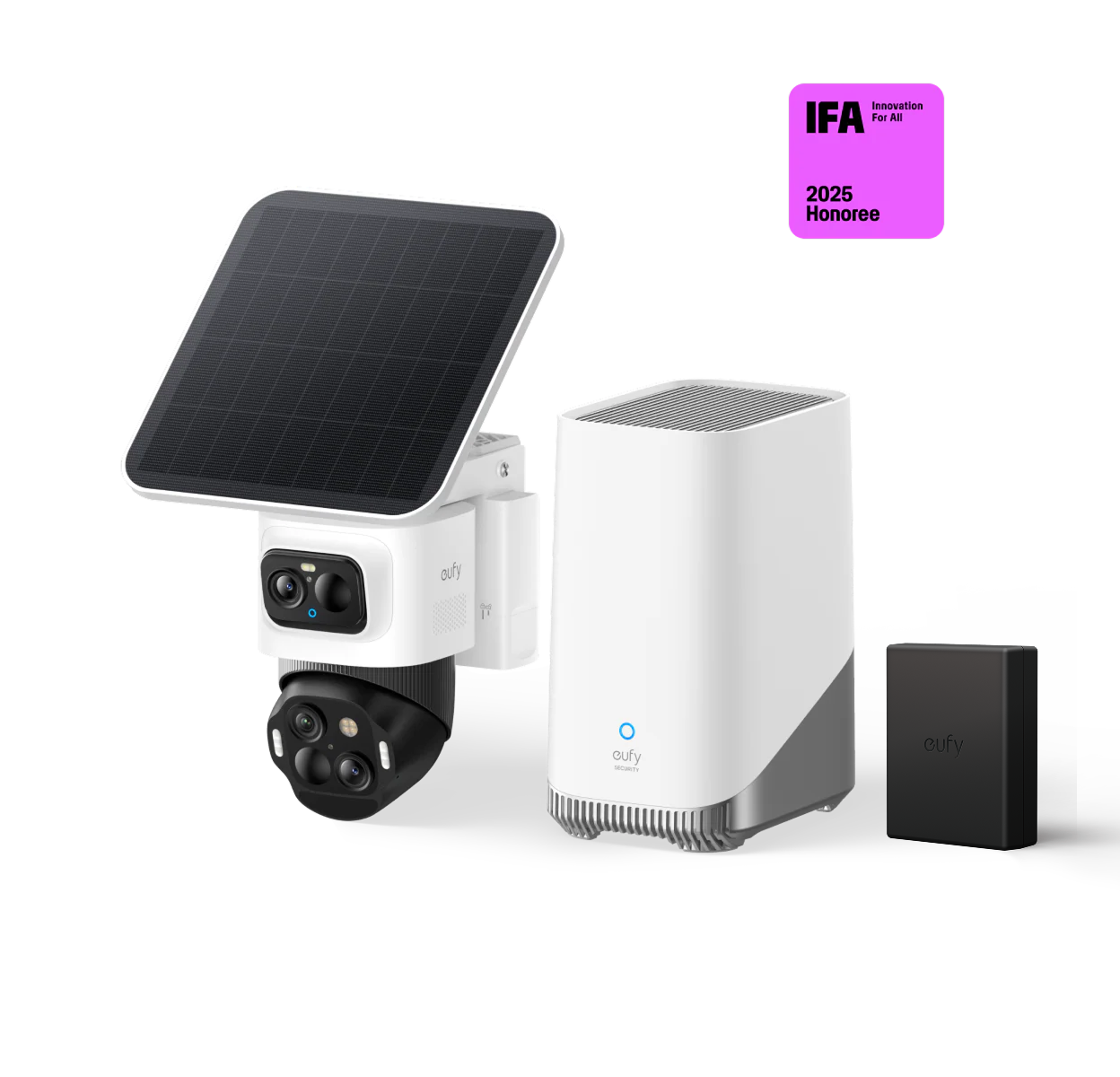 حزمة eufyCam S4 مع HomeBase S380 وبطارية إضافية