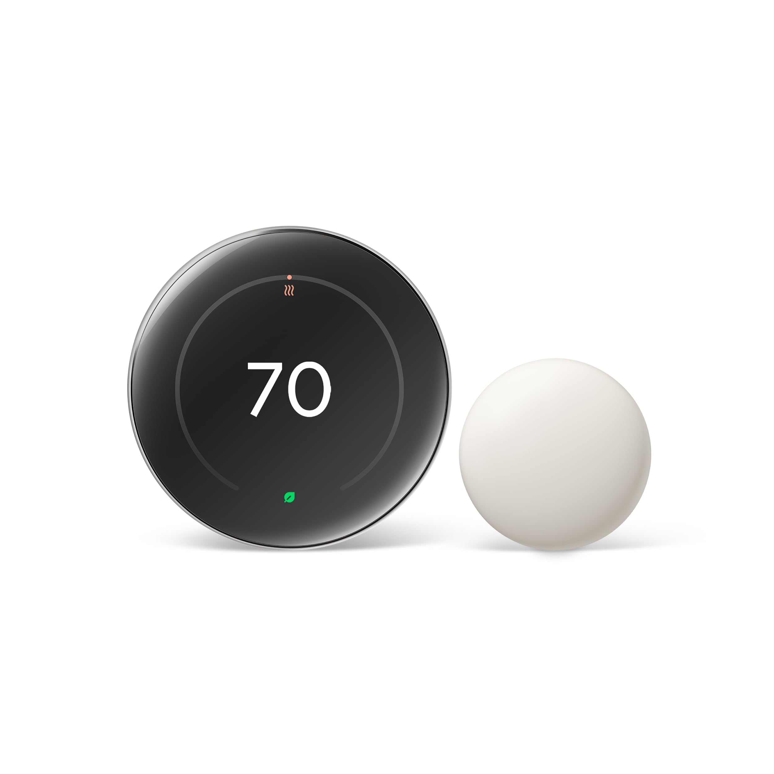 علبة Google Nest Learning Thermostat مع المستشعر المرفق