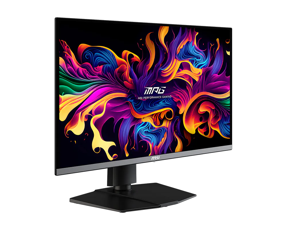 مراجعة MSI MPG 272URX QD-OLED: شاشة 4K صغيرة لا ترحم مكتبك المضيء