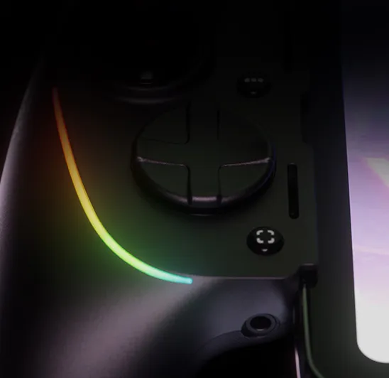 منطقة الشحن التمريري ومنفذ السماعة في Razer Kishi Ultra