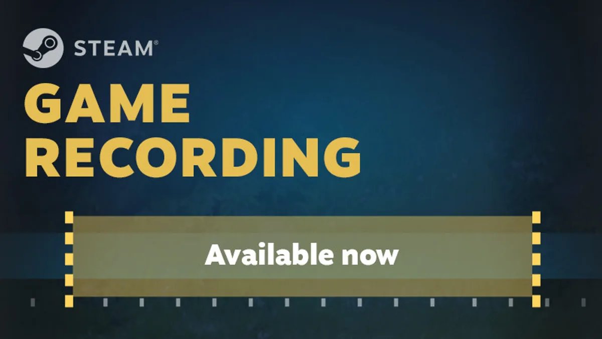 Steam Game Recording: سجل لقطة اللعب قبل أن تضيع