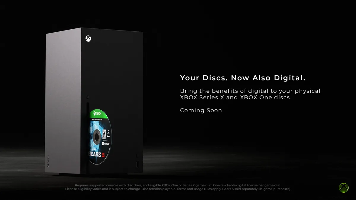 Xbox يختبر تحويل الأقراص إلى حقوق رقمية: راحة أكبر وليست وداعا للقرص